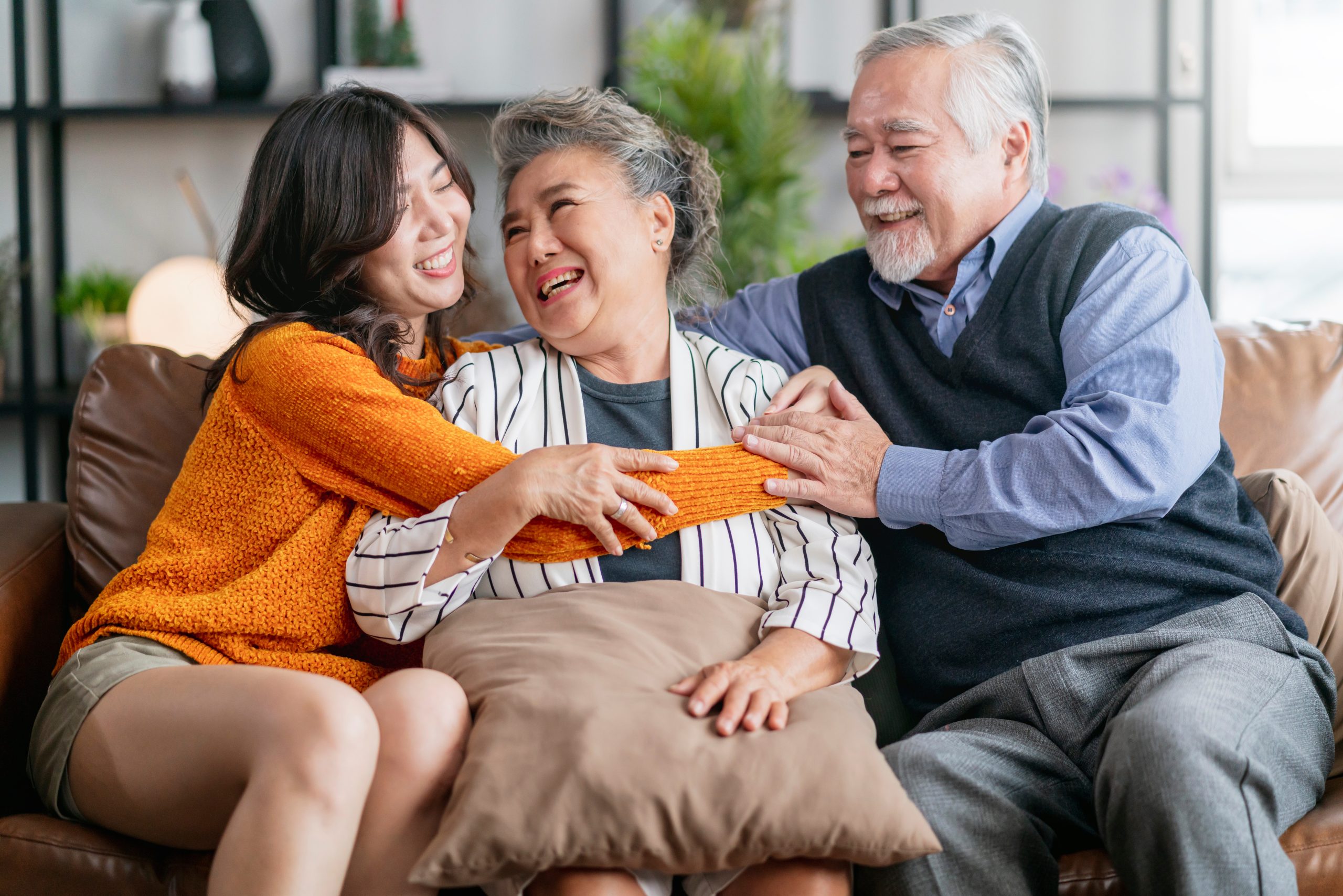 A couple reviewing Medicare coverage options